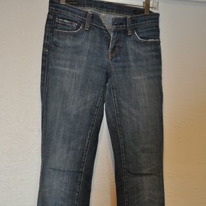 Citizens Of Humanity Boot Cut Distressed Jeans